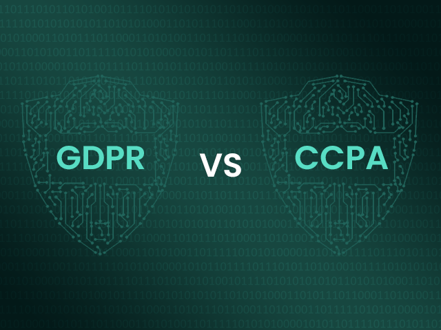 CCPA vs GDPR Comparision - vendor contract management