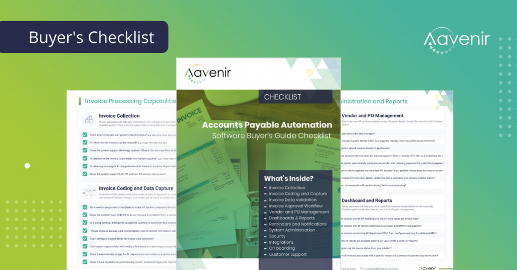 Accounts-Payable-Automation-Software-Buyer-Features-Checklist
