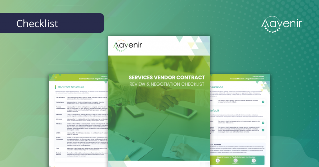 Checklist_Vendor_contract_review_negotiation