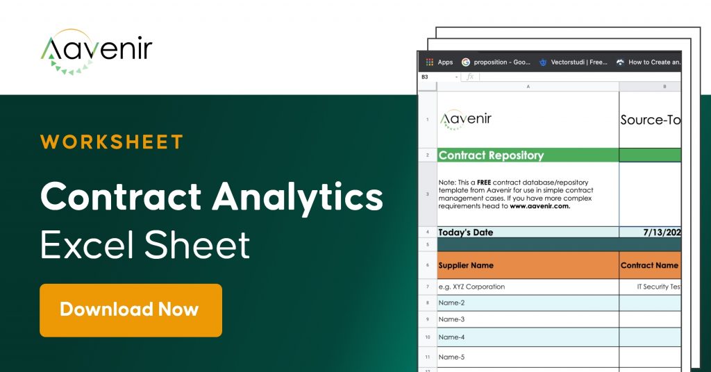 Mastering Contract Analytics in Excel Sheet