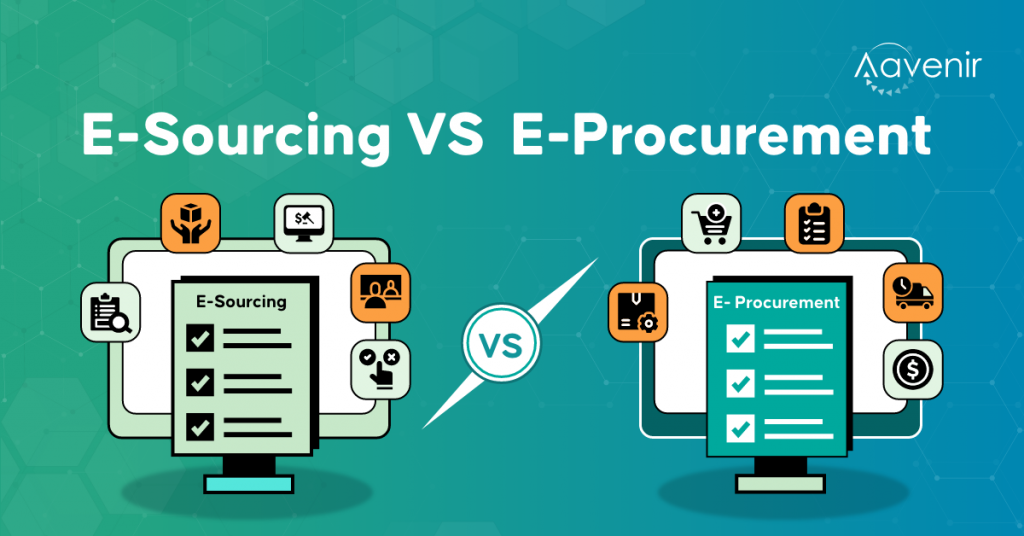 esourcing vs eprocurement