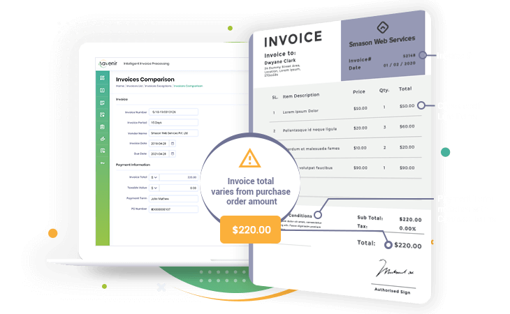 Invoice Management Aavenir