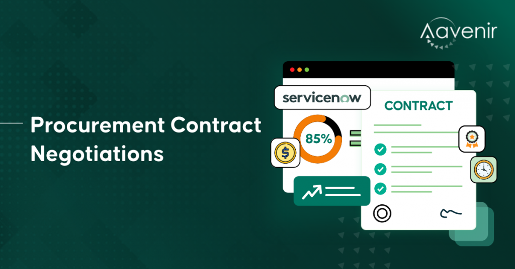 Procurement Contract Negotiations ServiceNow