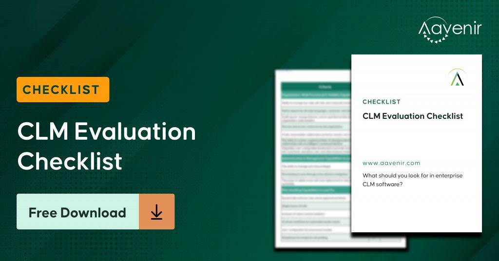 CLM Evaluation Checklist