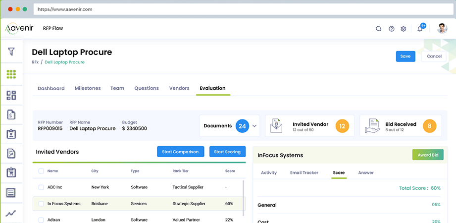 RFP-Dashboard