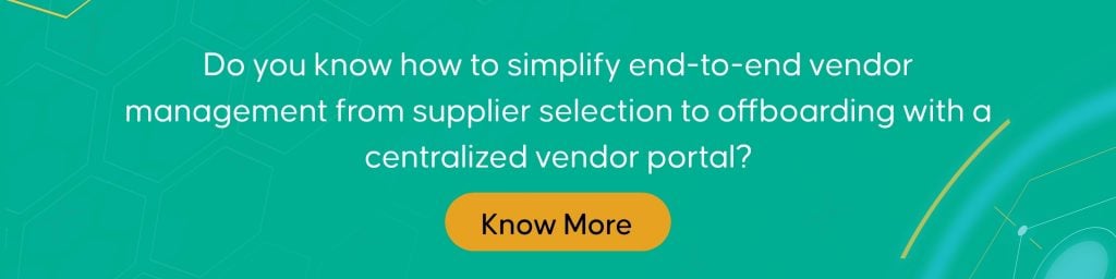 Simplify End to End Vendor Management