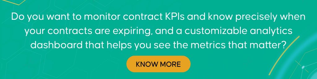 Monitor Contract KPIs with Dashboards