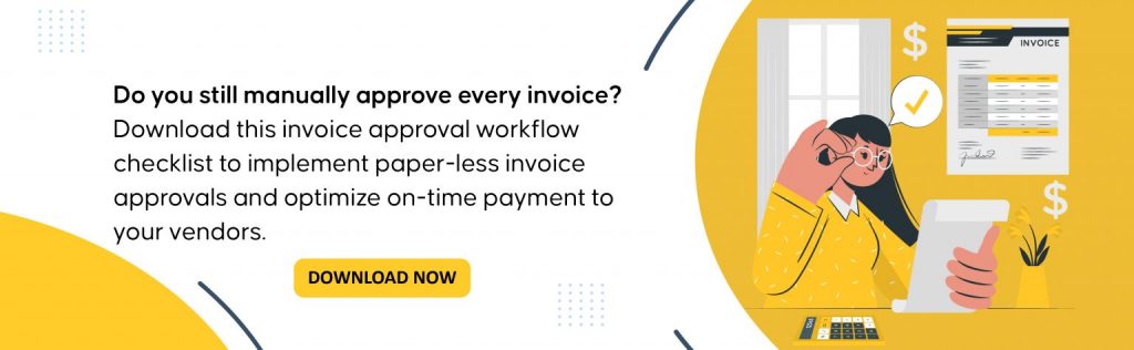 Download Invoice Approval Workflow Checklist