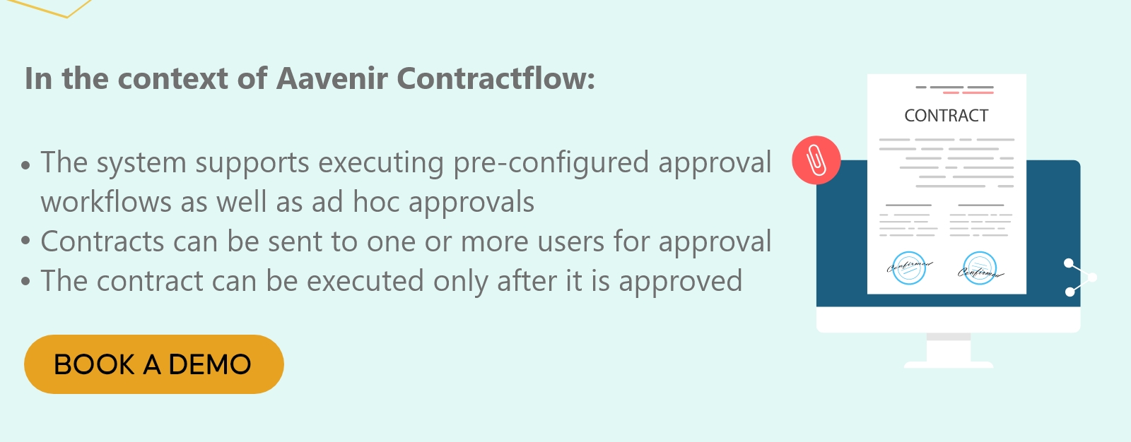 Aavenir Contractflow Contract Approval