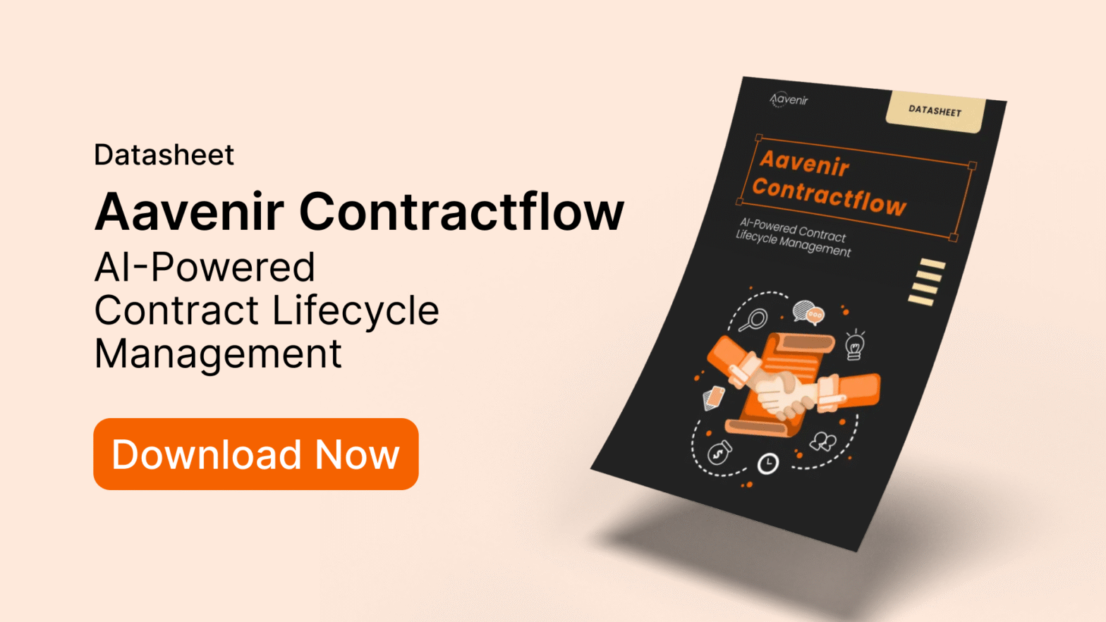 Aavenir Contractflow - Contract Lifecycle Management (CLM) Solution Datasheet