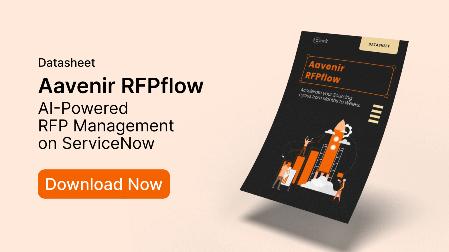 Aavenir RFPflow – Request for Proposal Management on ServiceNow Datasheet