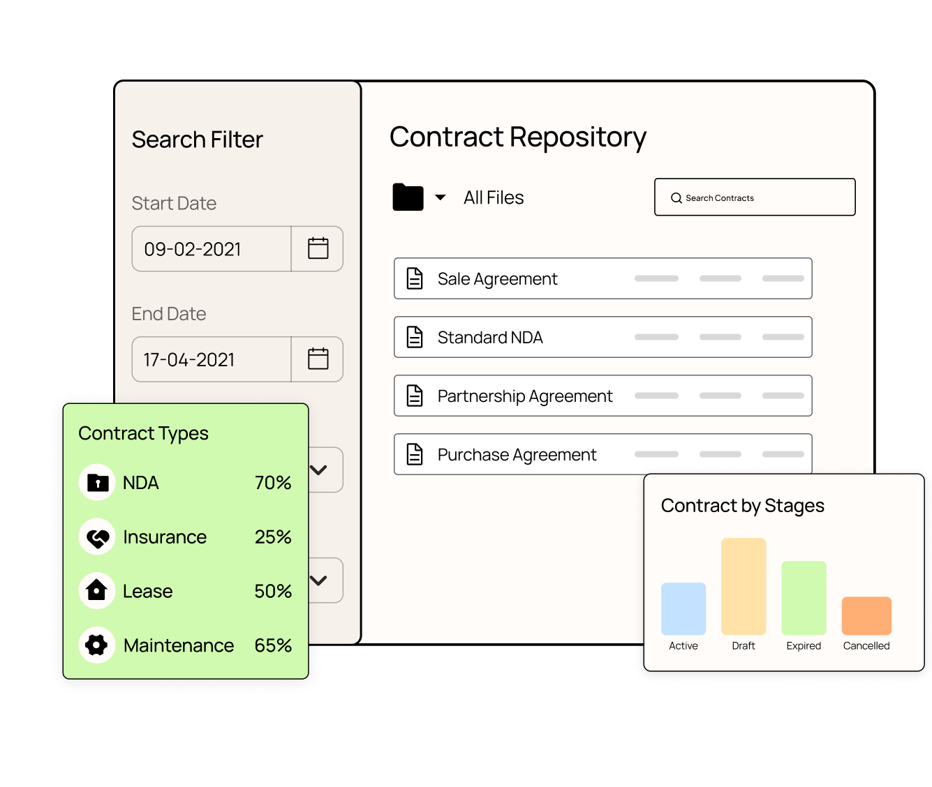 Legal Contract Repository