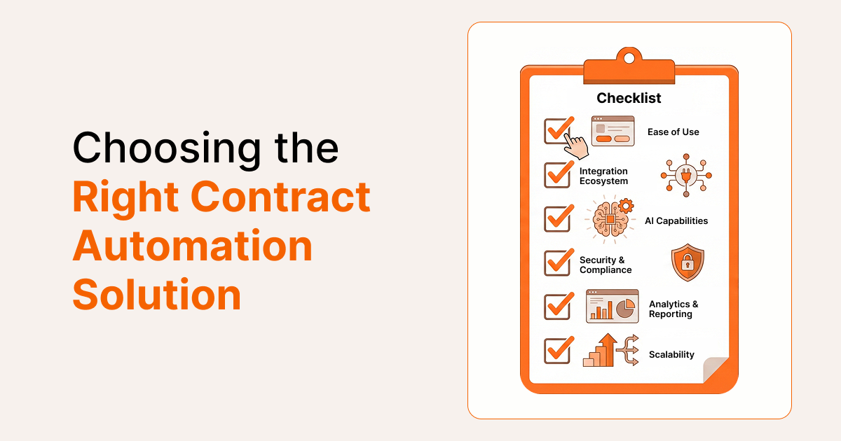 Choosing the Right Contract Automation Solution