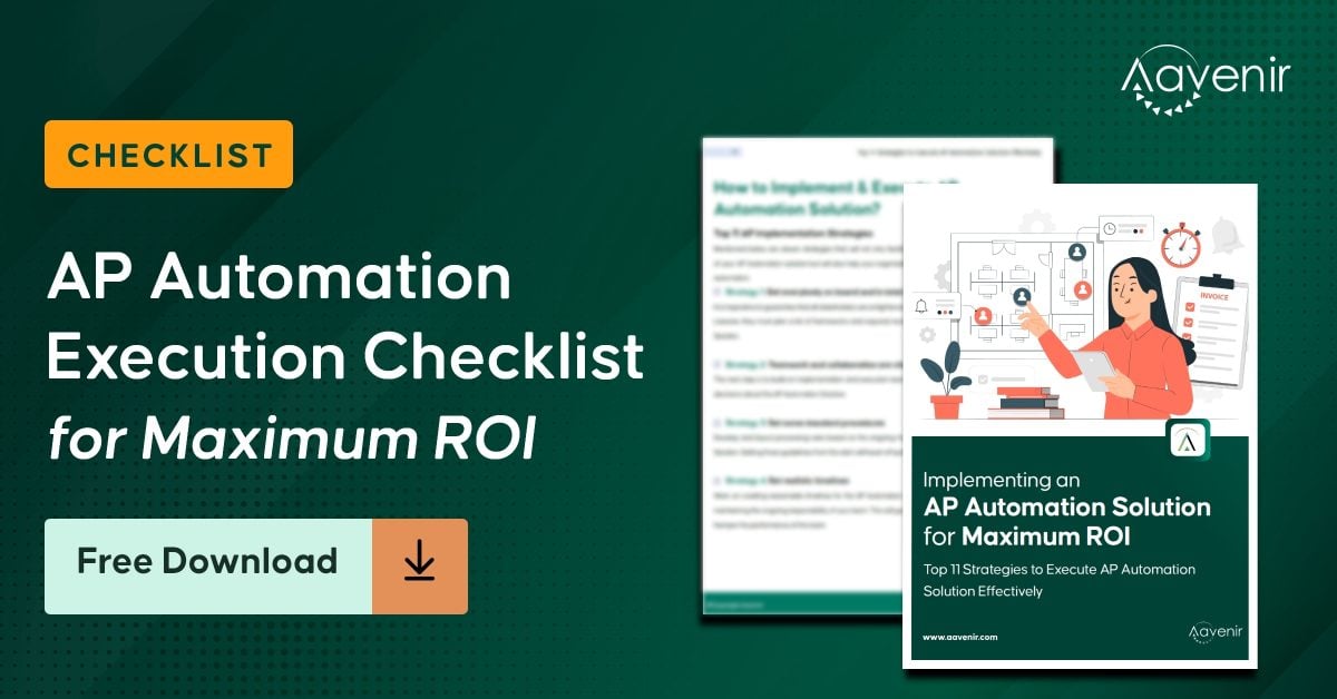 AP Automation Execution Checklist for Maximum ROI