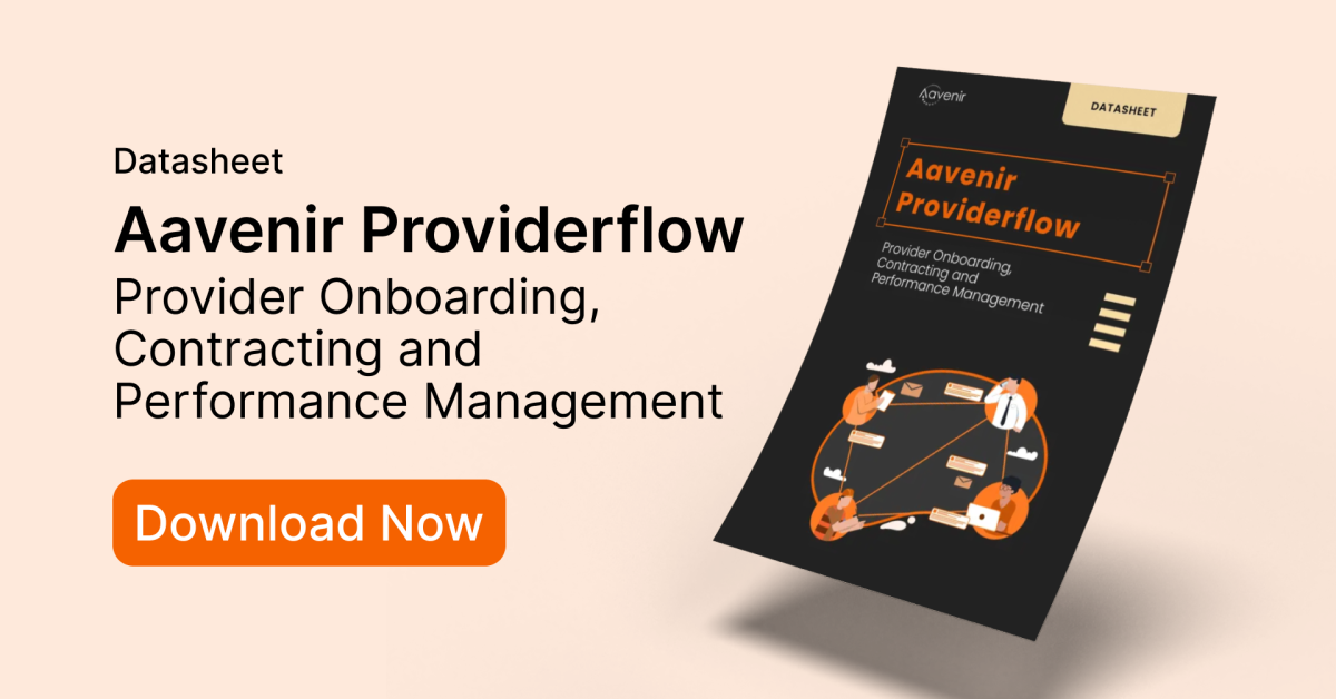 Aavenir Providerflow Datasheet