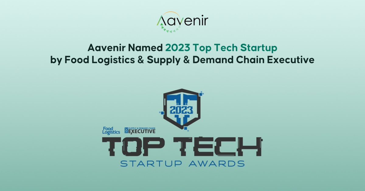 Aavenir Top Tech Startup Award 2023