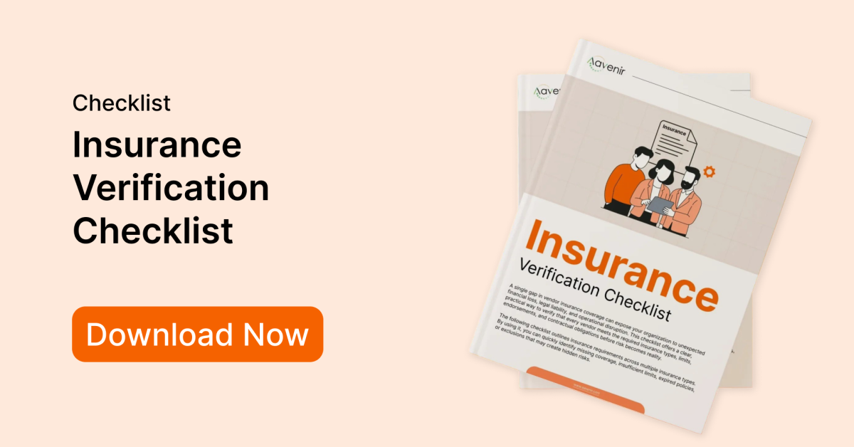 Insurance Requirements Checklist