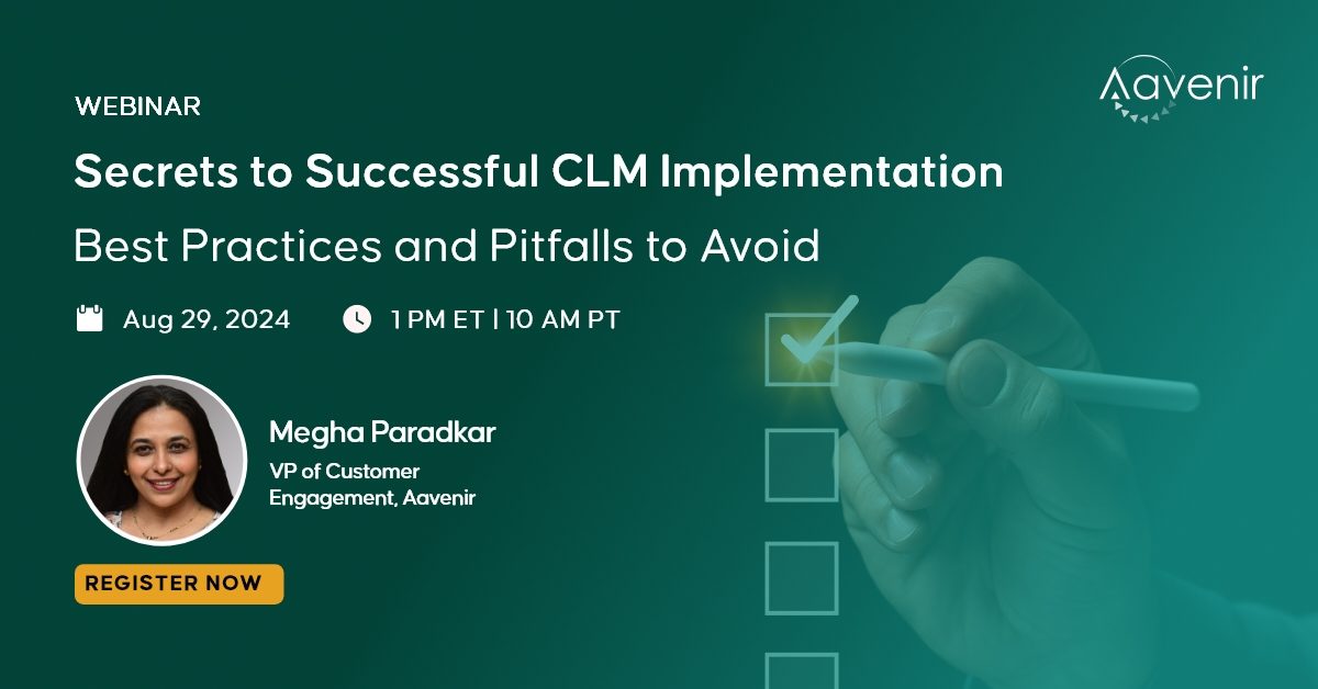 Master CLM Implementation Webinar
