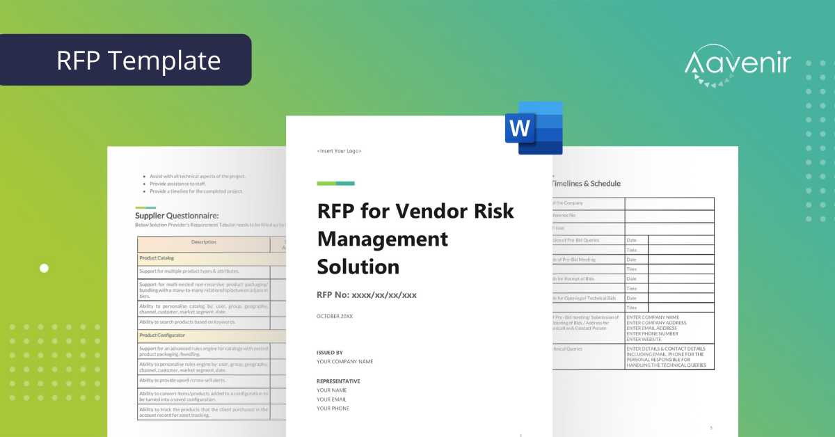 RFP-Template-Vendor-Risk-Management-Aavenir