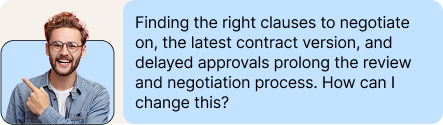 Review & Negotiation - Pain Point