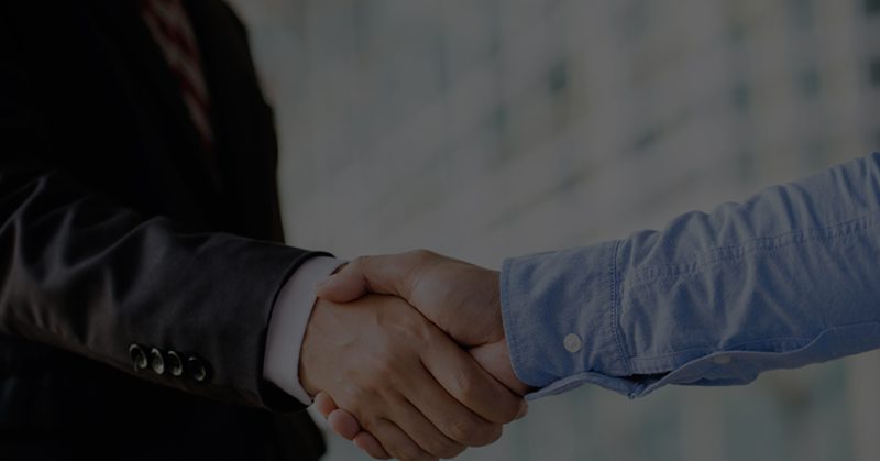 People shaking hands