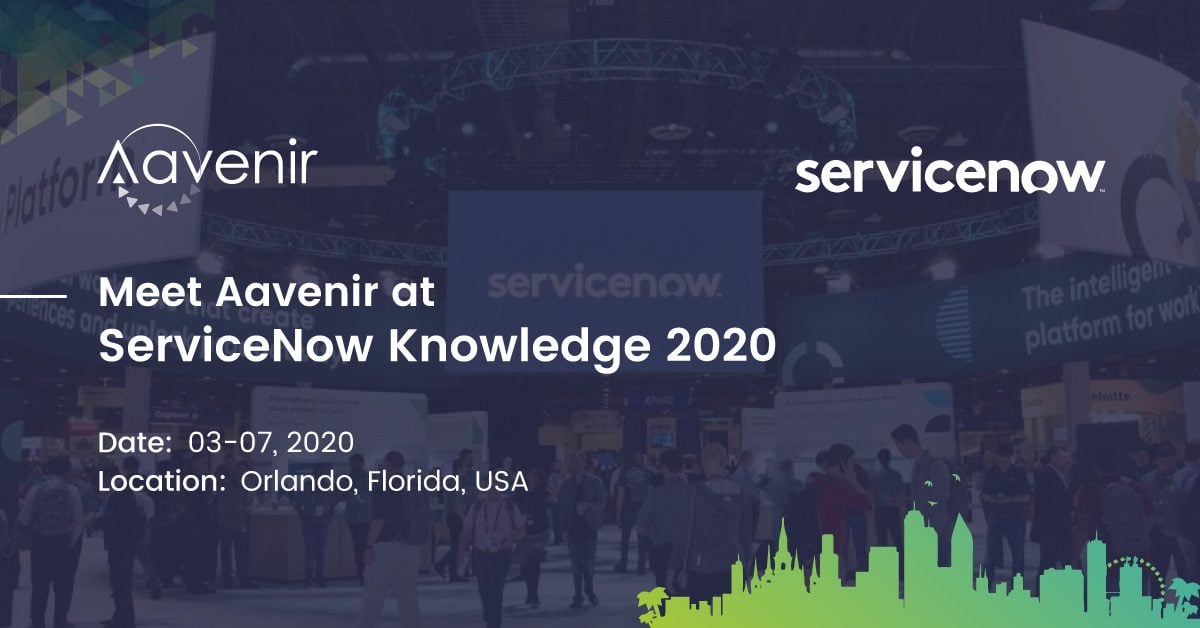 ServiceNow-Knowledge-2020-Aavenir-Event-13Feb2020.