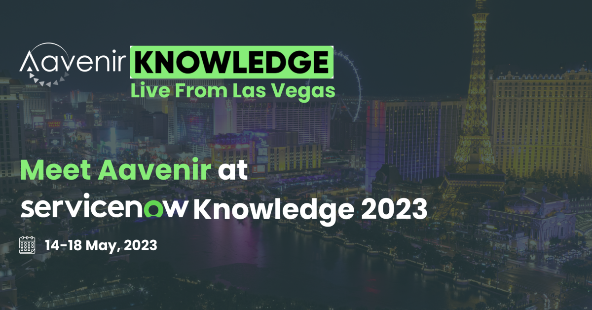 ServiceNow Knowledge 2023 Live From Las Vegas